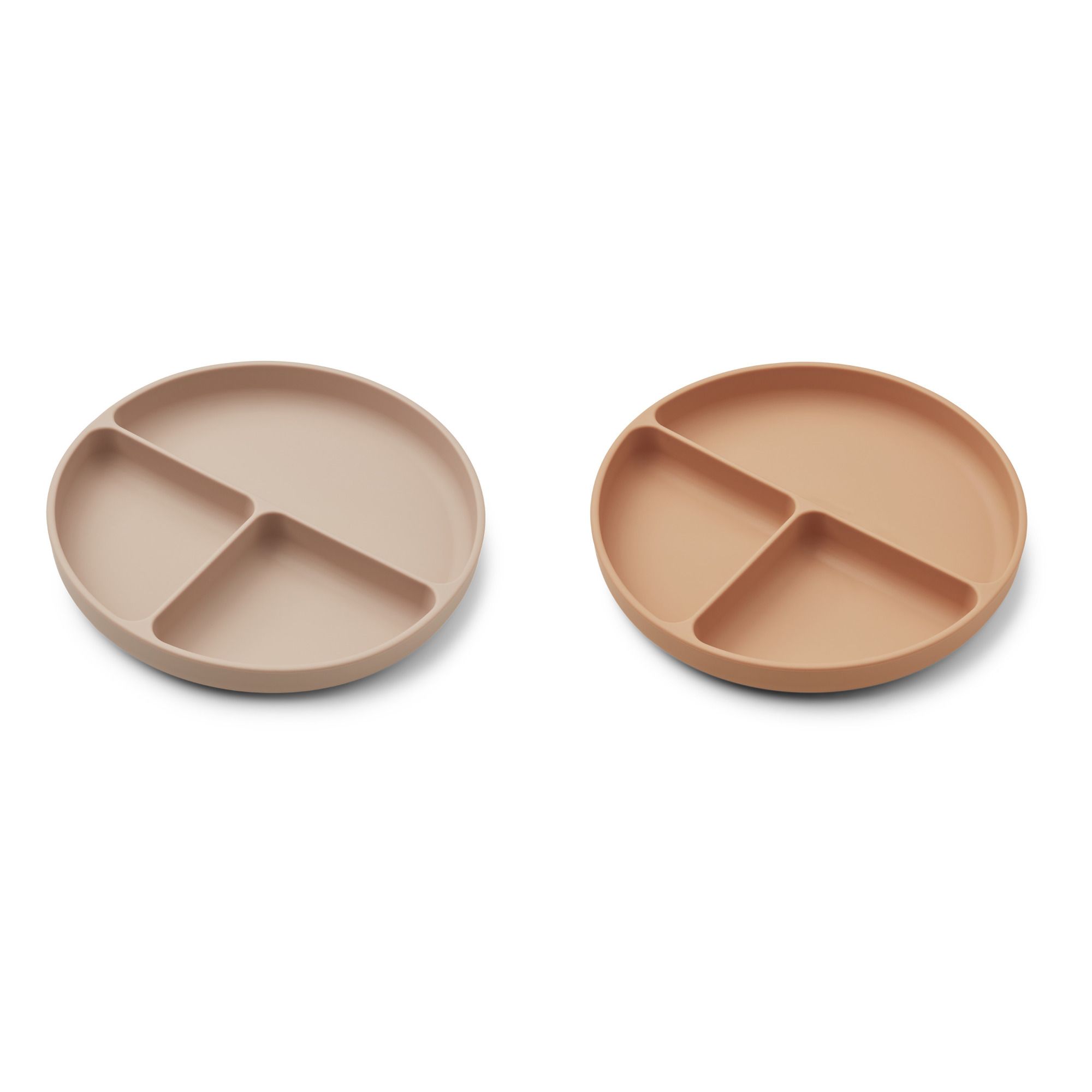 Liewood - Assiettes Harvey en silicone- Set de 2 - Rose