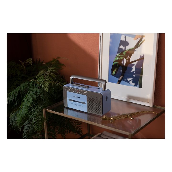 Lecteur de cassettes CT102A | Bleu- Image produit n°1