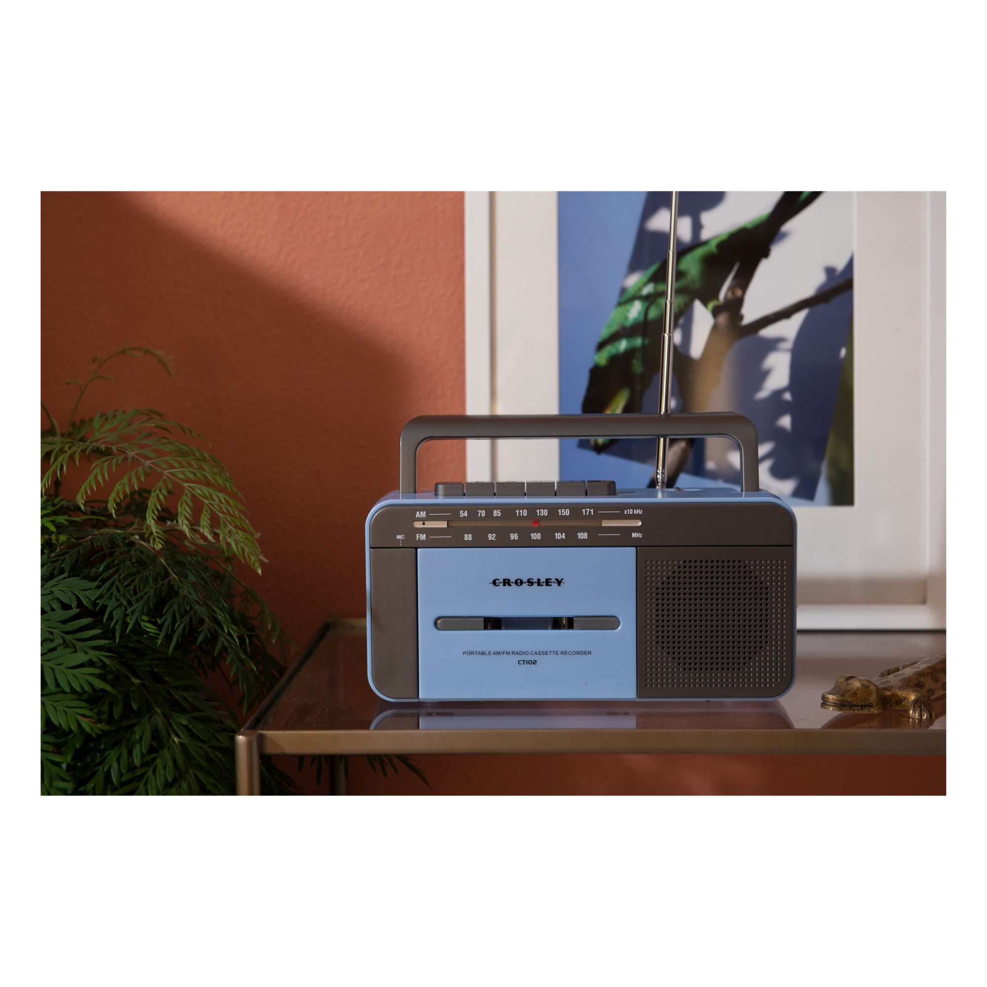 CT102A Cassette Player Blue- Product image n°3