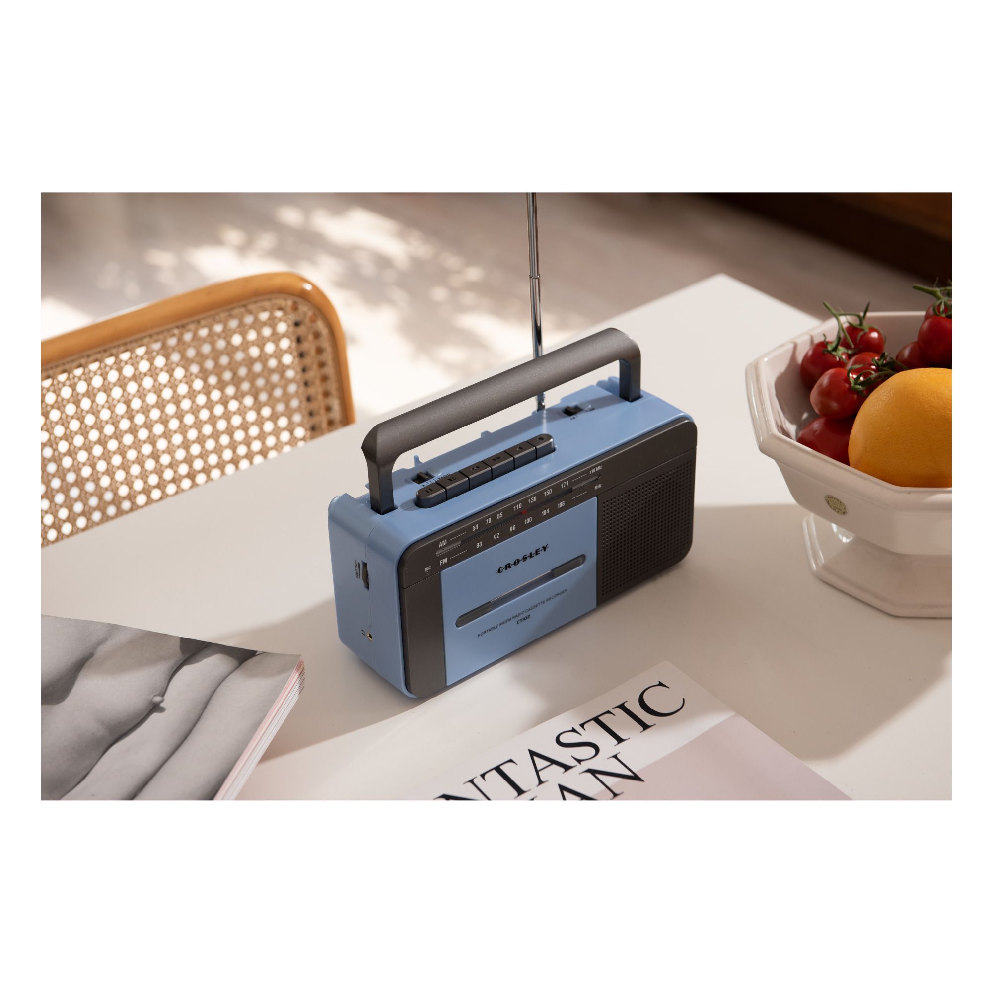 CT102A Cassette Player Blue- Product image n°5