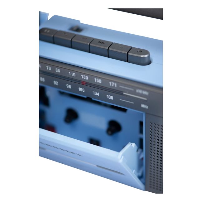 Lecteur de cassettes CT102A Bleu