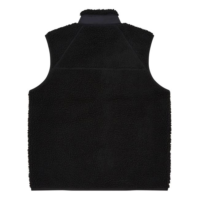 Prentis Fleece Vest | Black