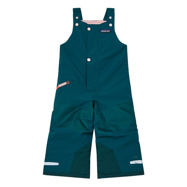 Recycled Polyester Ski Overalls Green