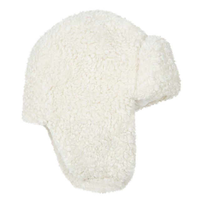 Polar Fleece Hat Ecru