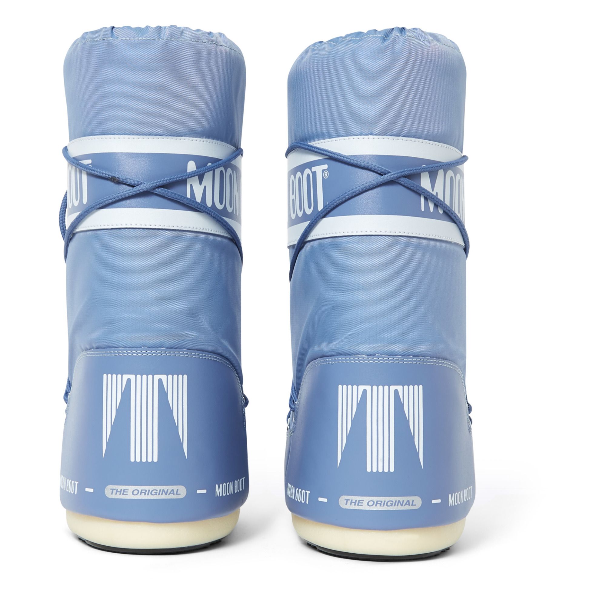 Moon Boot Pale-Blue Sneaker Mid Boots