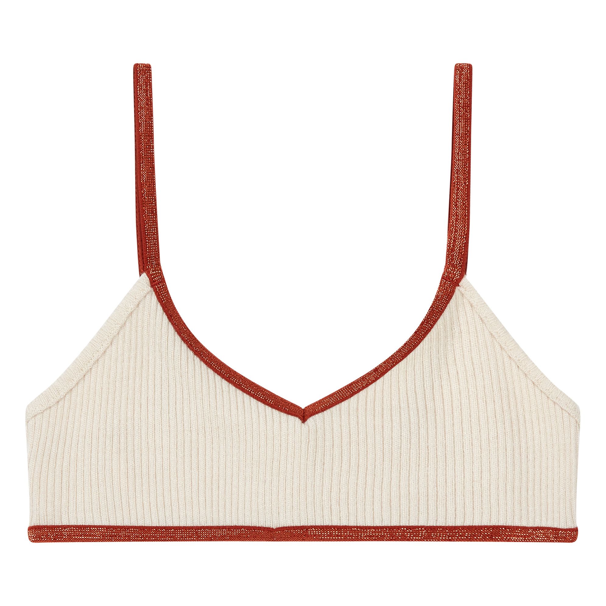 La Nouvelle - Brassière Rose - Fille - Ecru