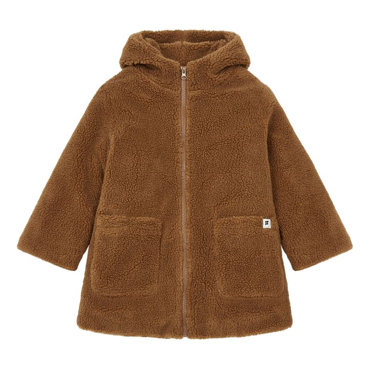 Camel 2024 sherpa coat