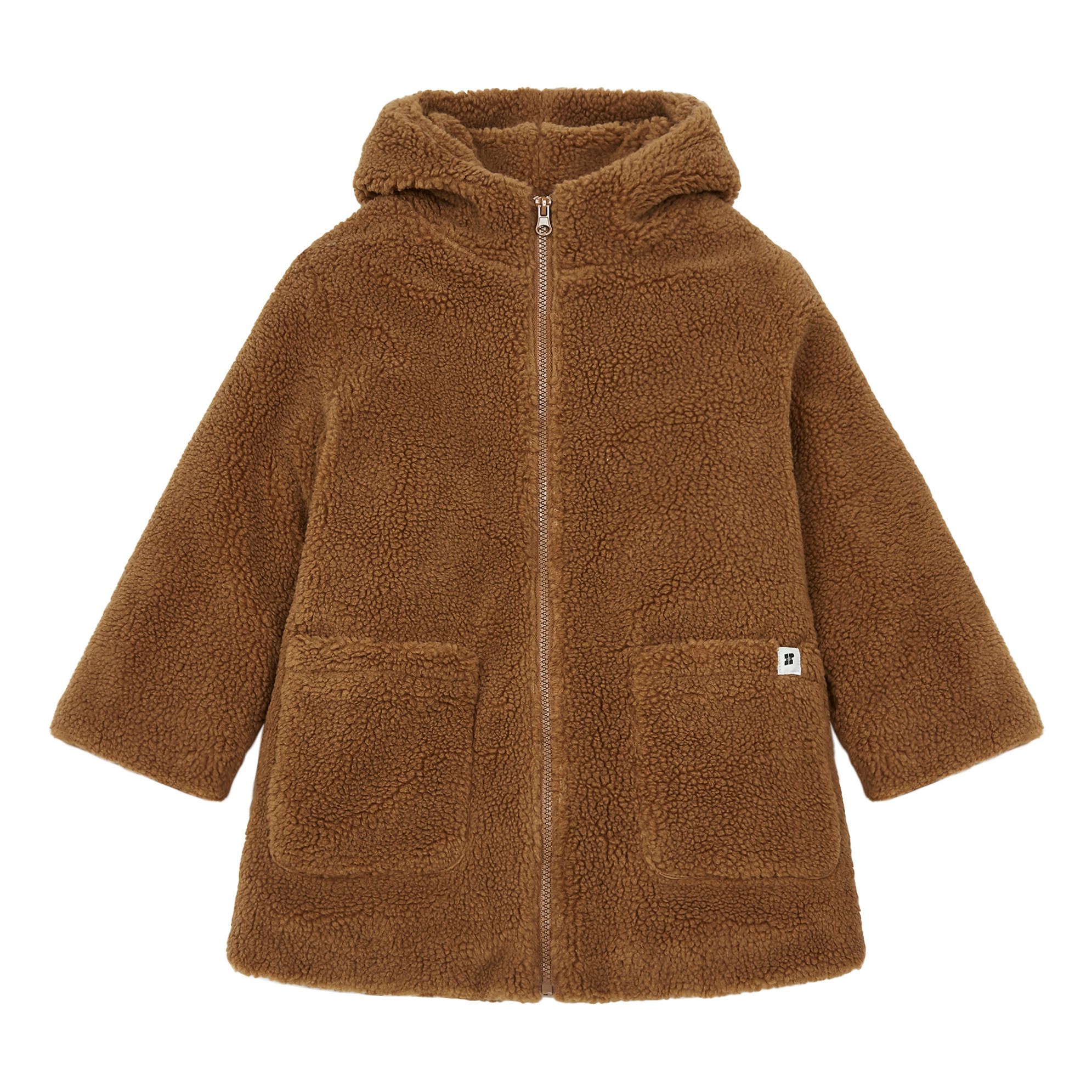Hundred Pieces - Manteau Sherpa - Fille - Camel