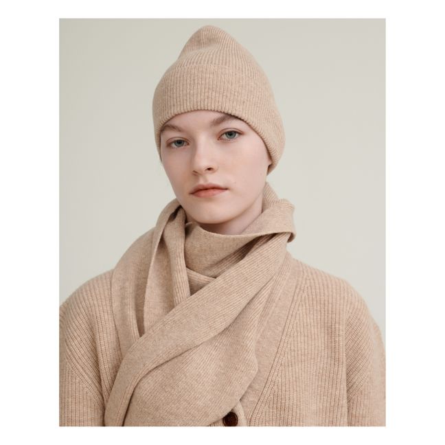 Sciarpa in lana -Collezione Donna- Crema