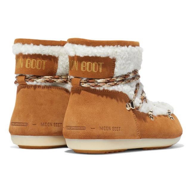 Moon Boot Basses Shearling - Collection Femme - Camel