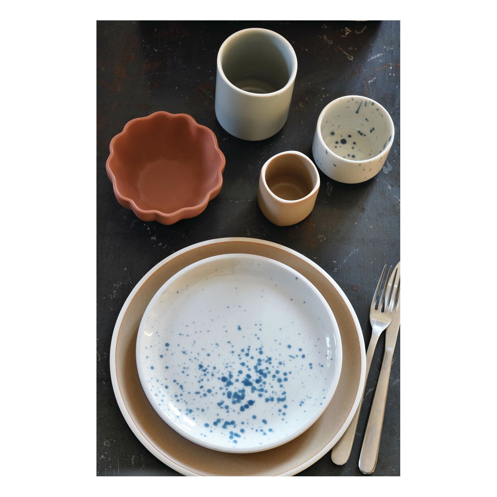Jars Céramistes - Tazza per le uova in ceramica Cantine - Gesso