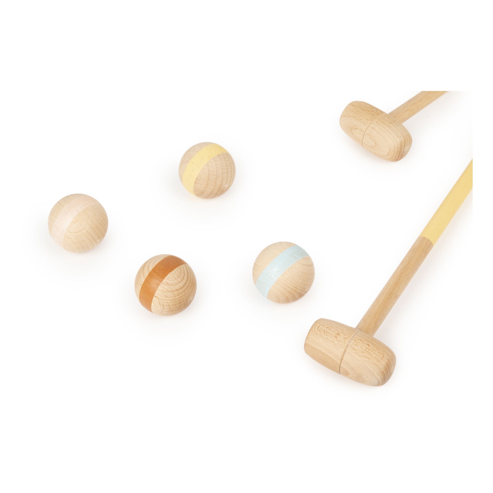 Juego de croquet de madera Bois clair Nobodinoz Juguetes y Hobby