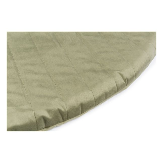 Kilimanjaro Velvet Floor Mat | Pale green
