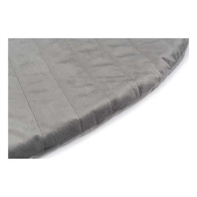 Kilimanjaro Velvet Floor Mat | Slate grey