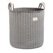 Velvet storage basket Slate grey- Miniature produit n°0