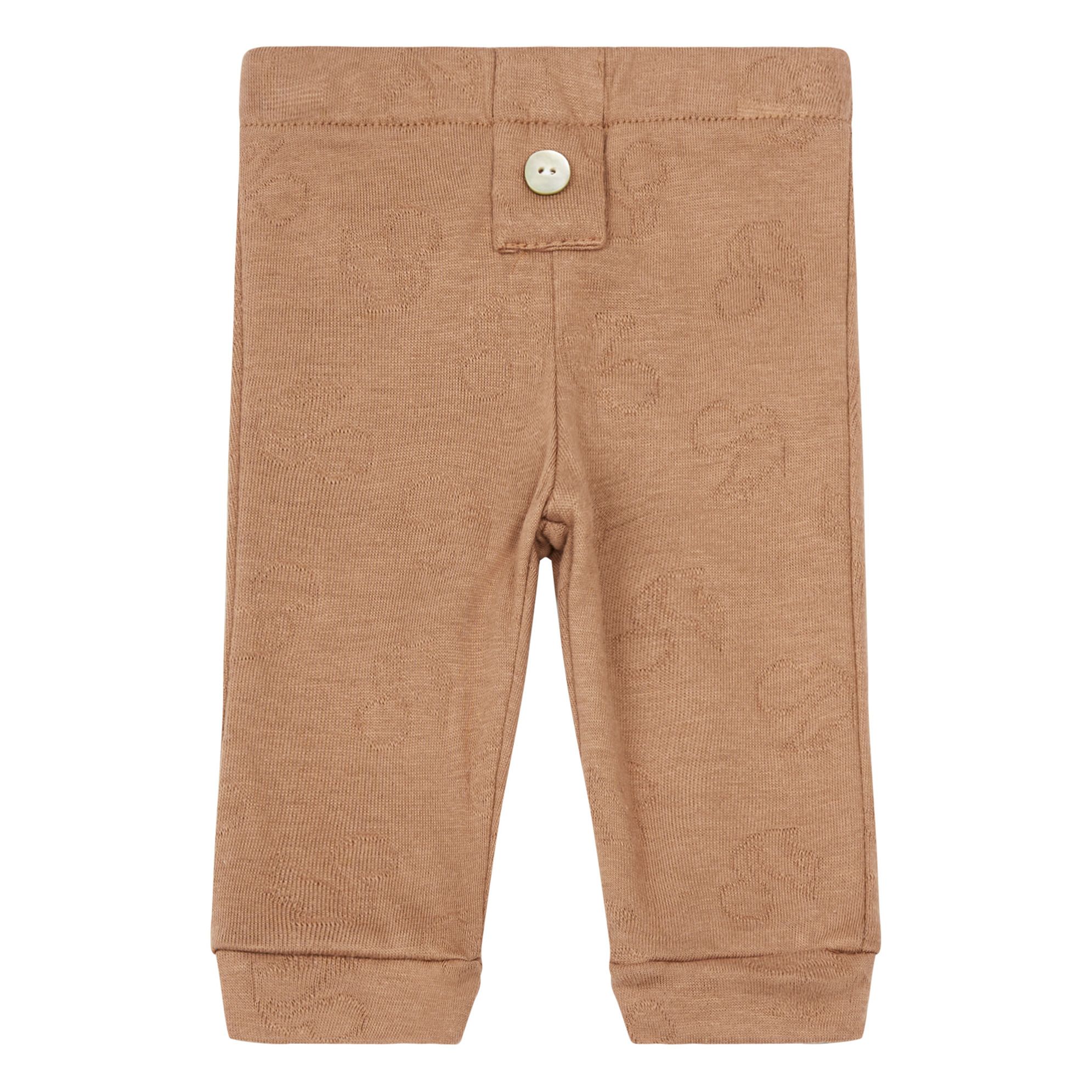 Risu Risu - Legging Pistil Coton Bio - Fille - Marron