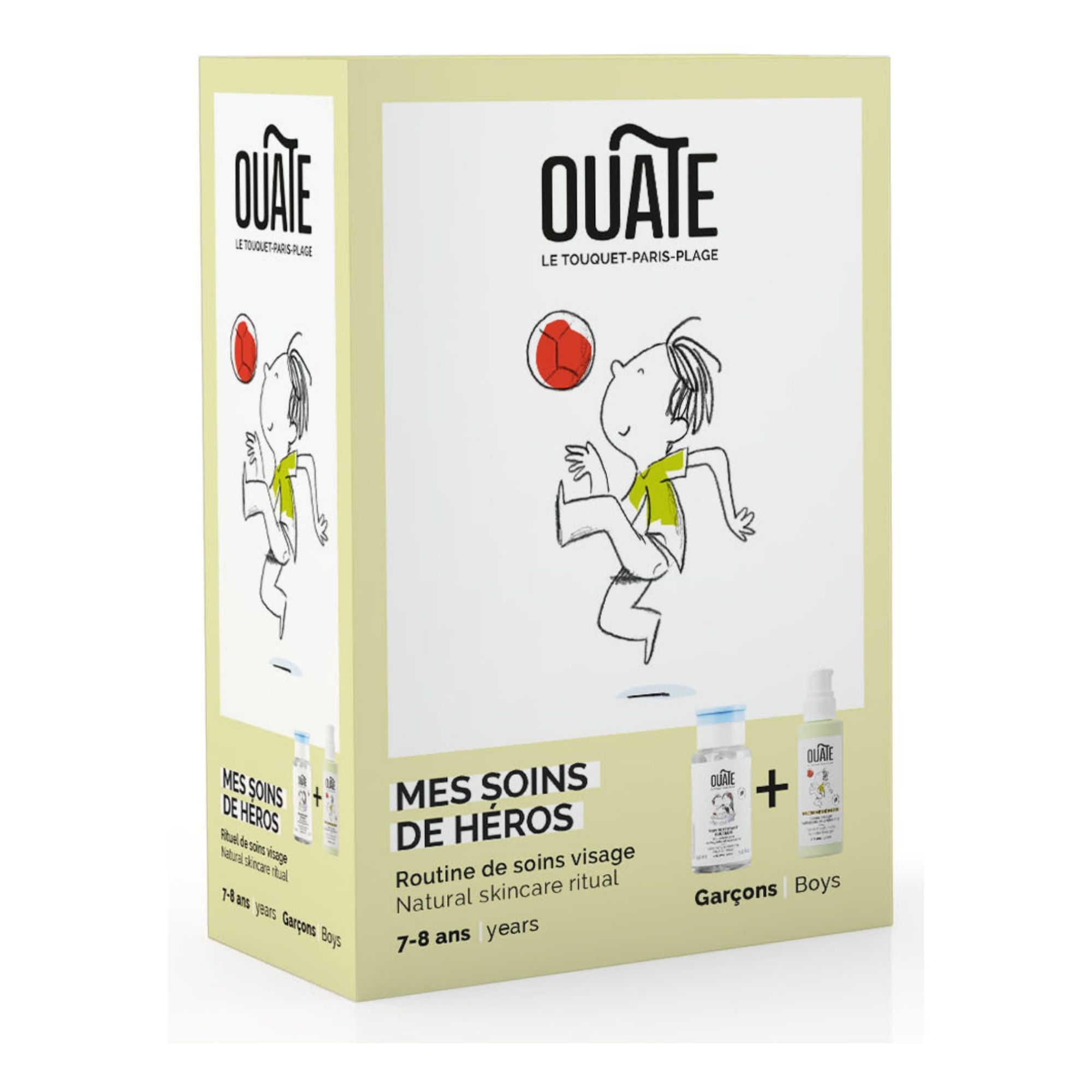 Ouate - Coffret découverte soins Héros 7 à 8 ans - Blanc