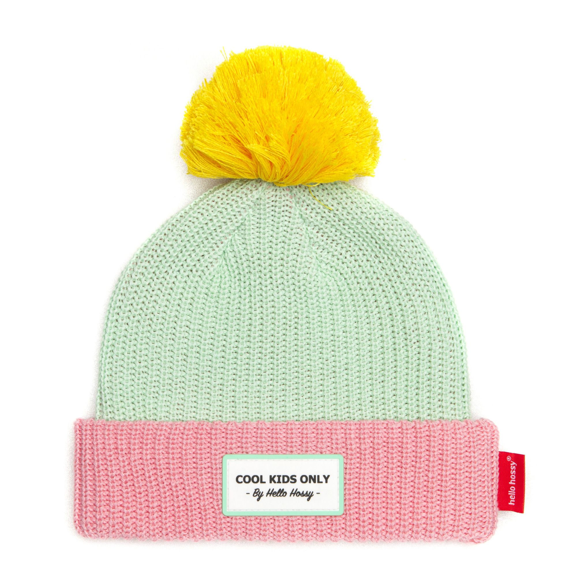 Hello Hossy Mütze Colorblock | Blaugrün