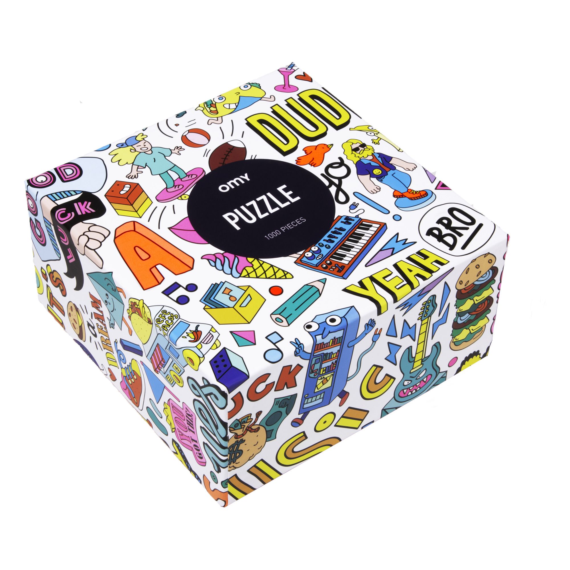 Omy - Puzzle Street Art - 1000 pièces - Multicolore