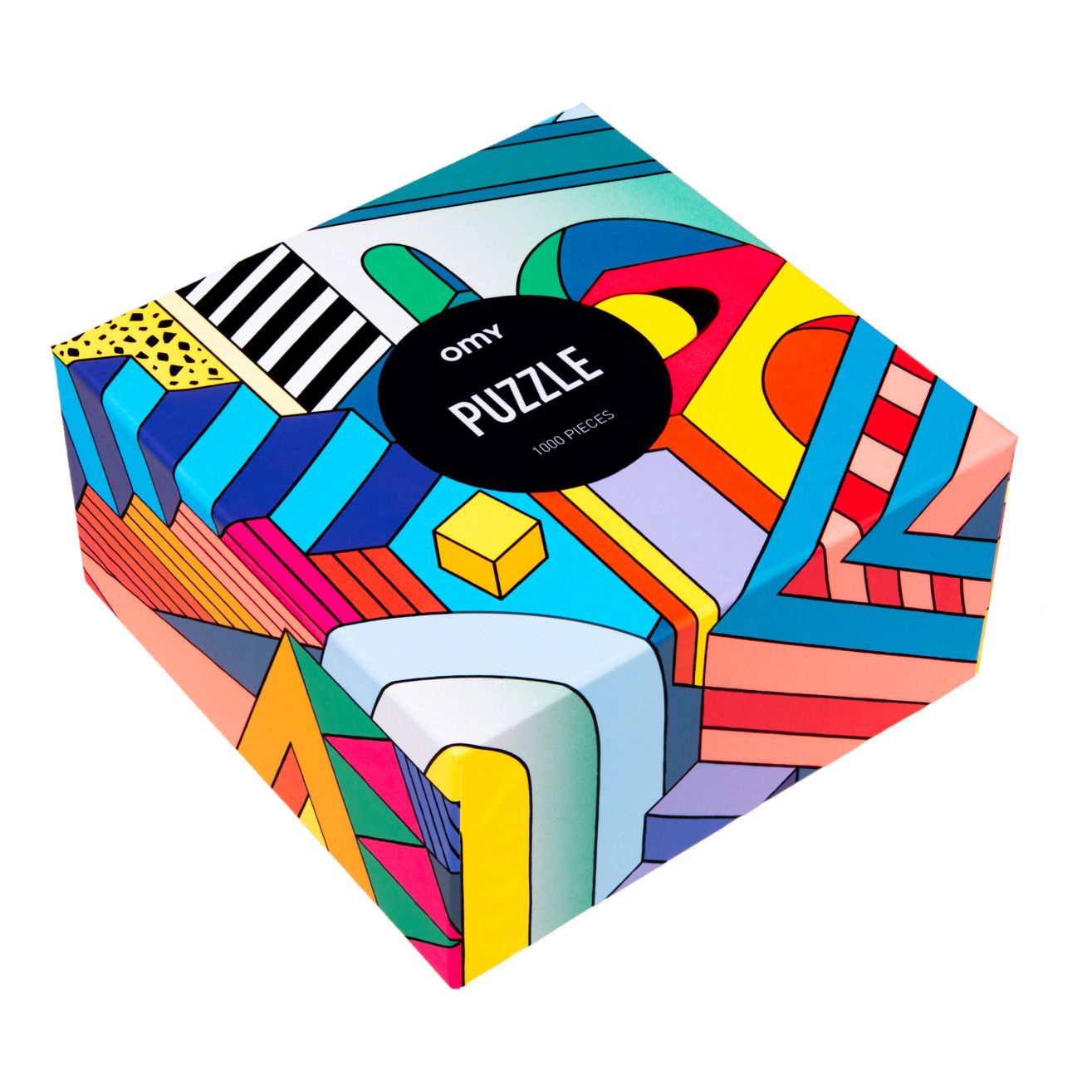 Omy - Puzzle Graphic - 1000 pièces - Multicolore