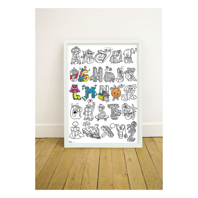 Giant ABC Colouring Poster