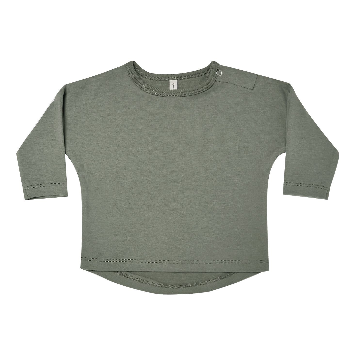 Camiseta Algodón Bio Verde Kaki- Imagen del producto n°0