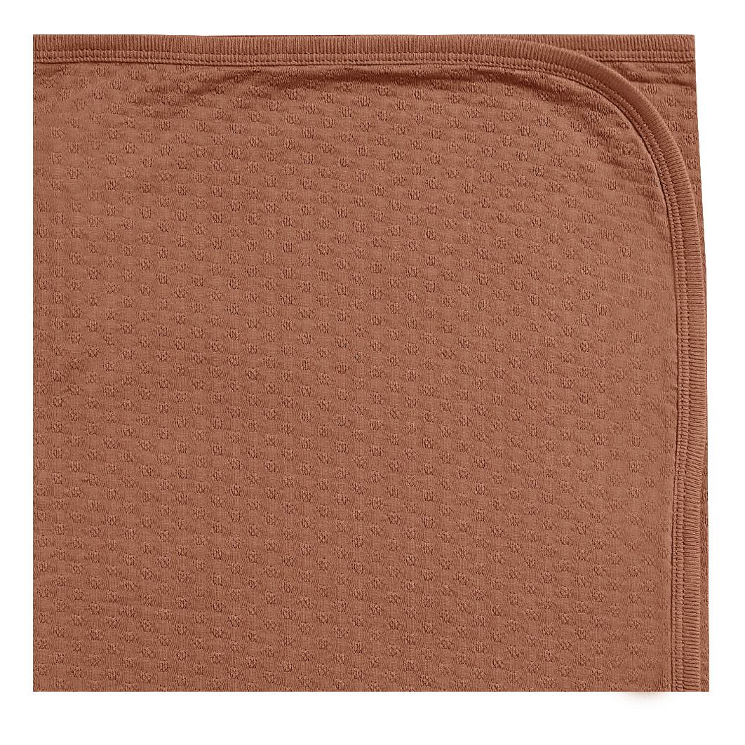 Quincy Mae - Couverture Pointelle Coton Bio -