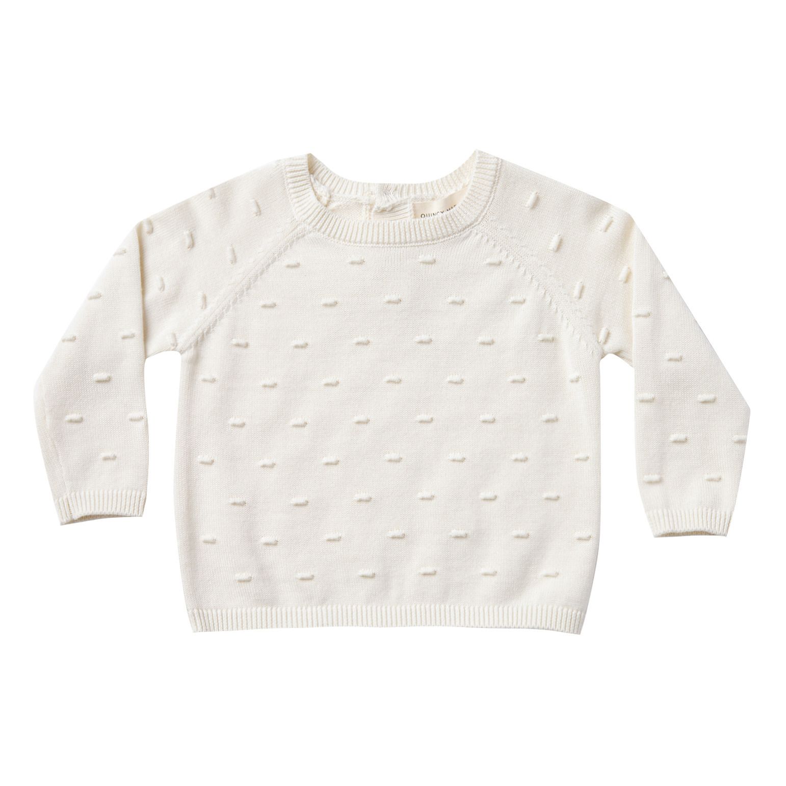 Organic Cotton Jumper Off white- Product image n°0
