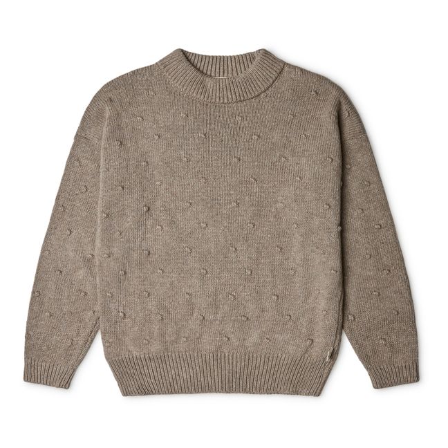 Pull Maille Recyclée Juna - Collection Femme  | Taupe