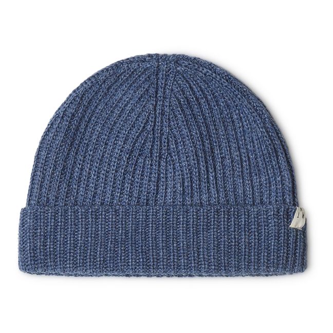 Recycled Knit Beanie - Women’s Collection - Blue
