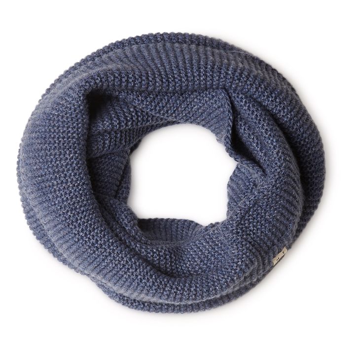 Matona - Snood Maille Recyclée - Collection Femme - - Bleu