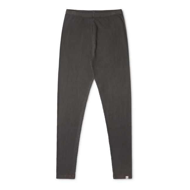 Leggings de algodón orgánico - Colección Mujer  | Gris Antracita