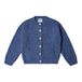 Nico Recycled Knit Cardigan Blue- Miniature produit n°0