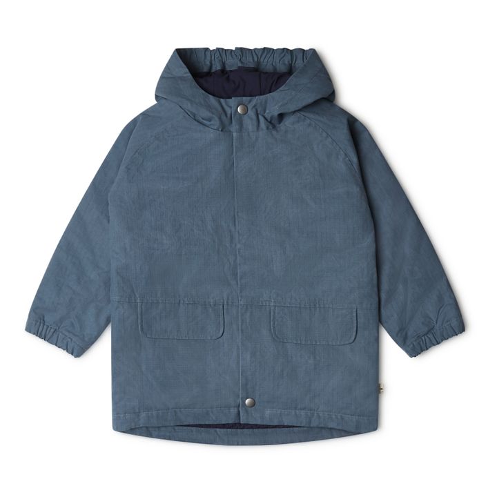Jaro Parka aus Bio-Baumwolle  | Blau- Produktbild Nr. 0