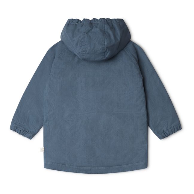 Parka Coton Bio Jaro | Bleu