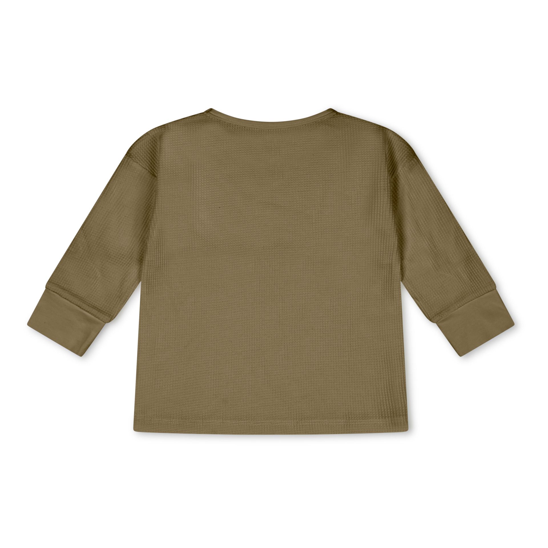 Organic Cotton T-shirt Olive green- Product image n°1