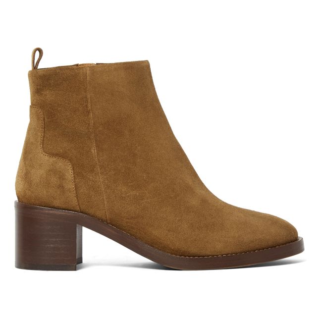 N°286 Suede Boots Khaki brown