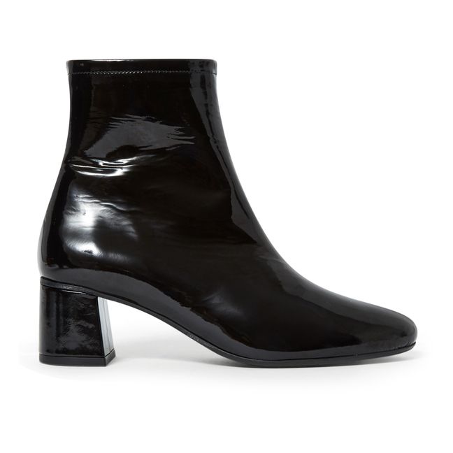 N°401 Patent Leather Boots Black