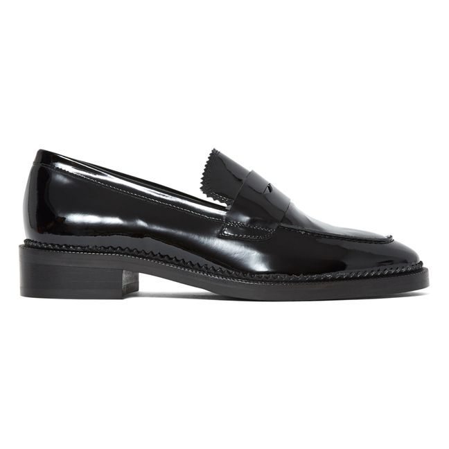 N°82 Patent Leather Loafers | Black