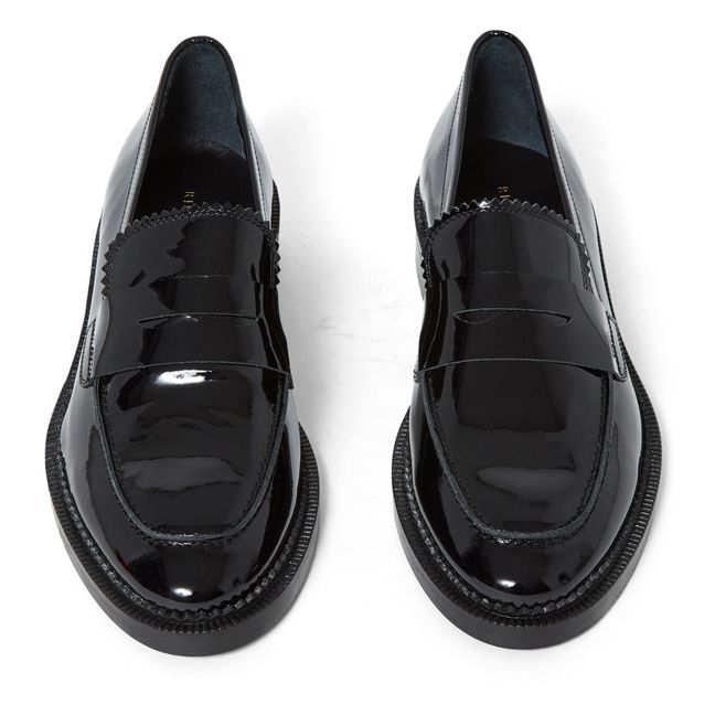 N°82 Patent Leather Loafers | Black