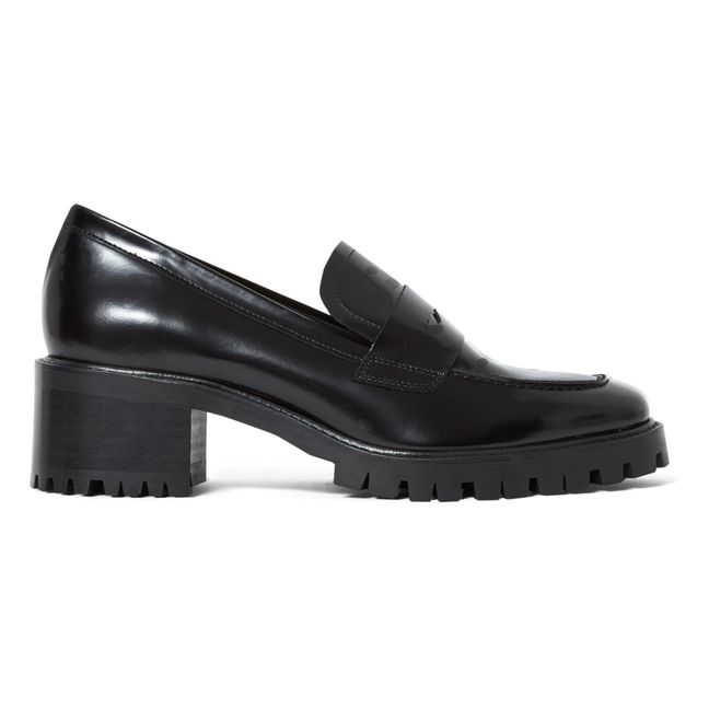 Mocassins Cuir Poli N°81 | Noir