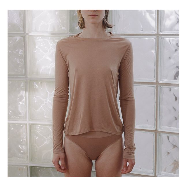T-Shirt Manches Longues Bamboo Nude