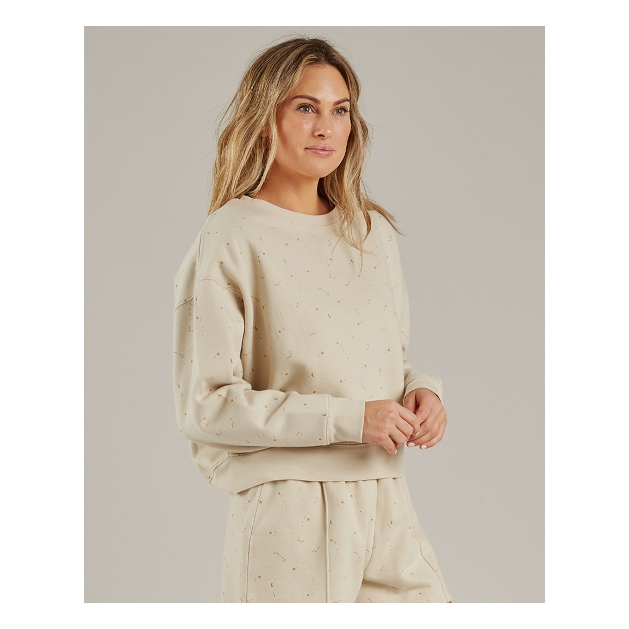 Rylee + Cru - Sweat -Collection Femme- - Crème