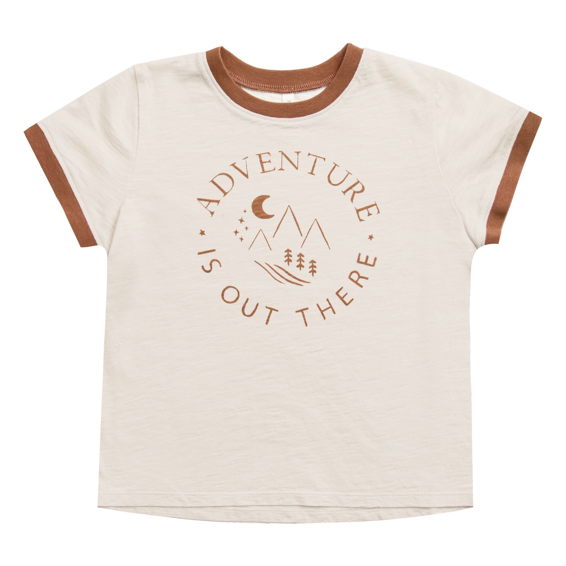 Rylee + Cru - T-shirt Ringer - Fille - Ecru