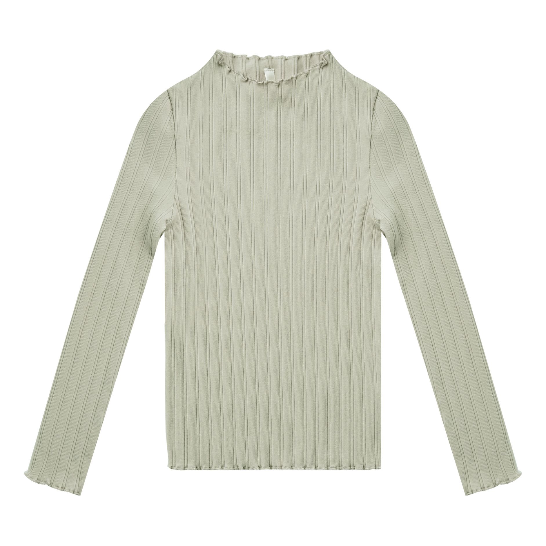 Rylee + Cru - T-shirt Côtelé - Fille - Vert d'eau