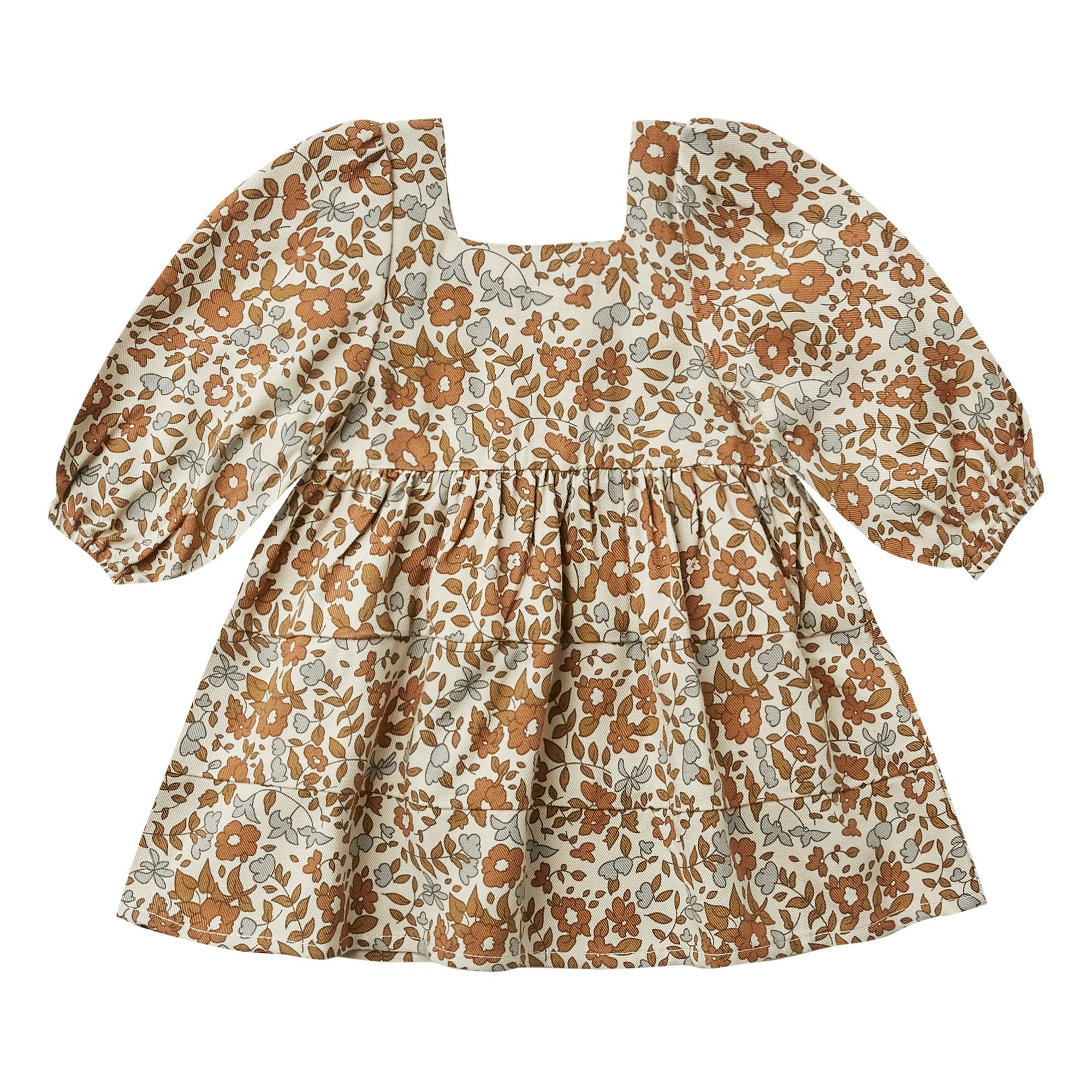 Rylee + Cru - Robe Gretta Fleurs - Fille - Beige
