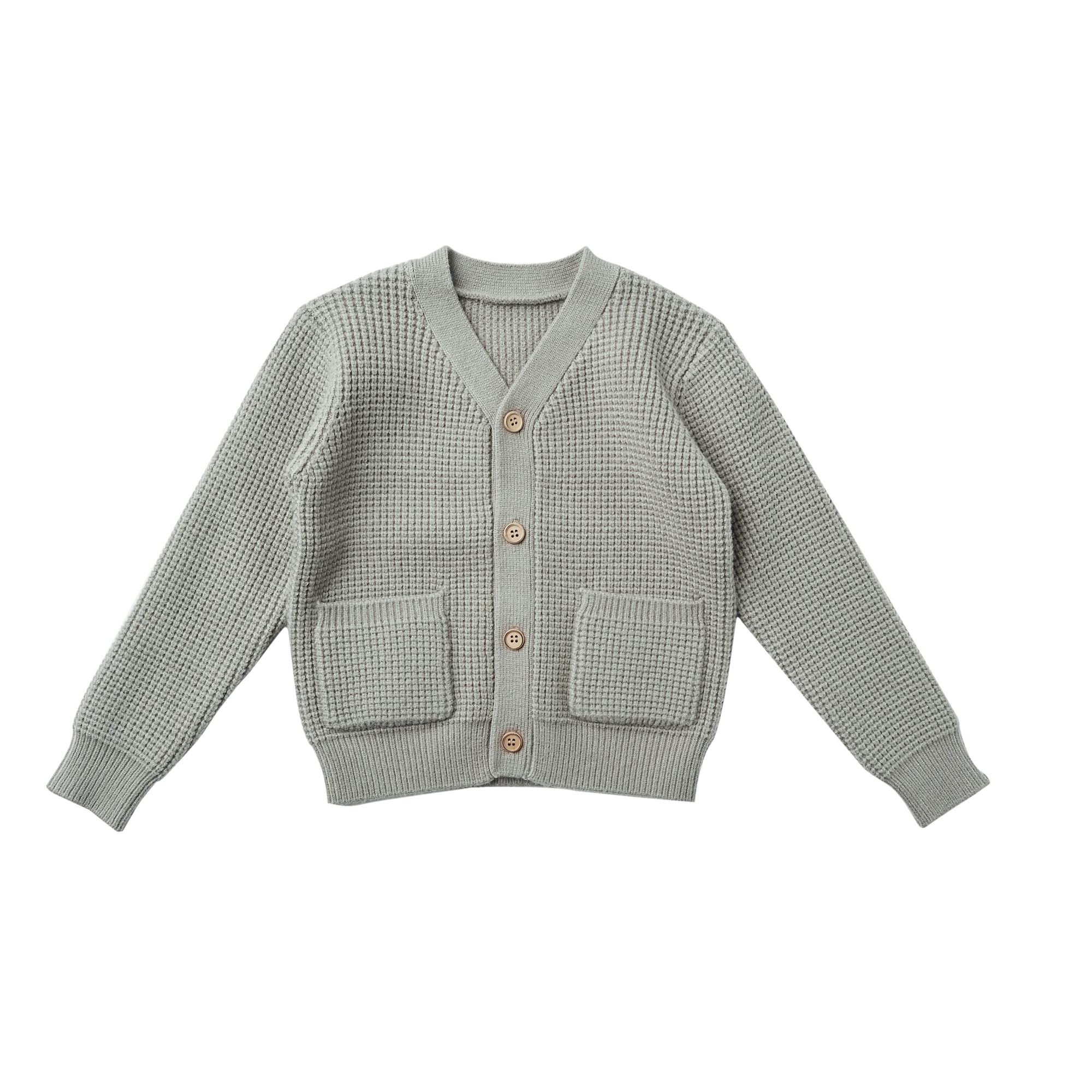 Button Cardigan Light grey- Product image n°0