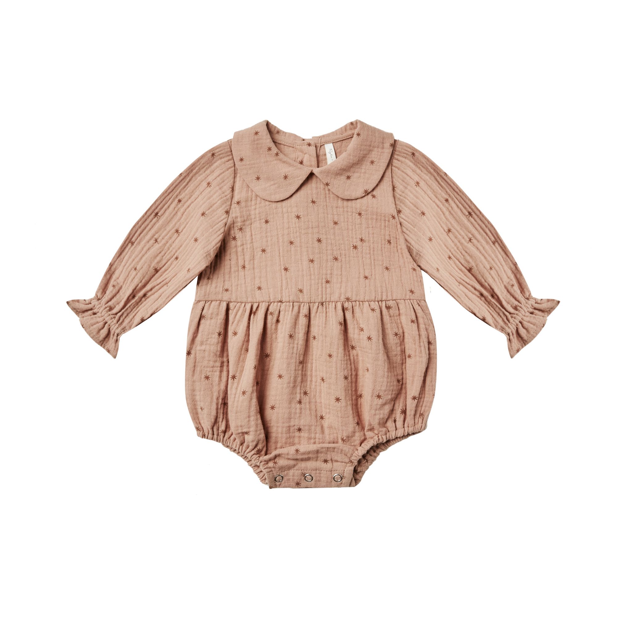 Rylee + Cru - Barboteuse Etoiles - Fille - Rose pêche