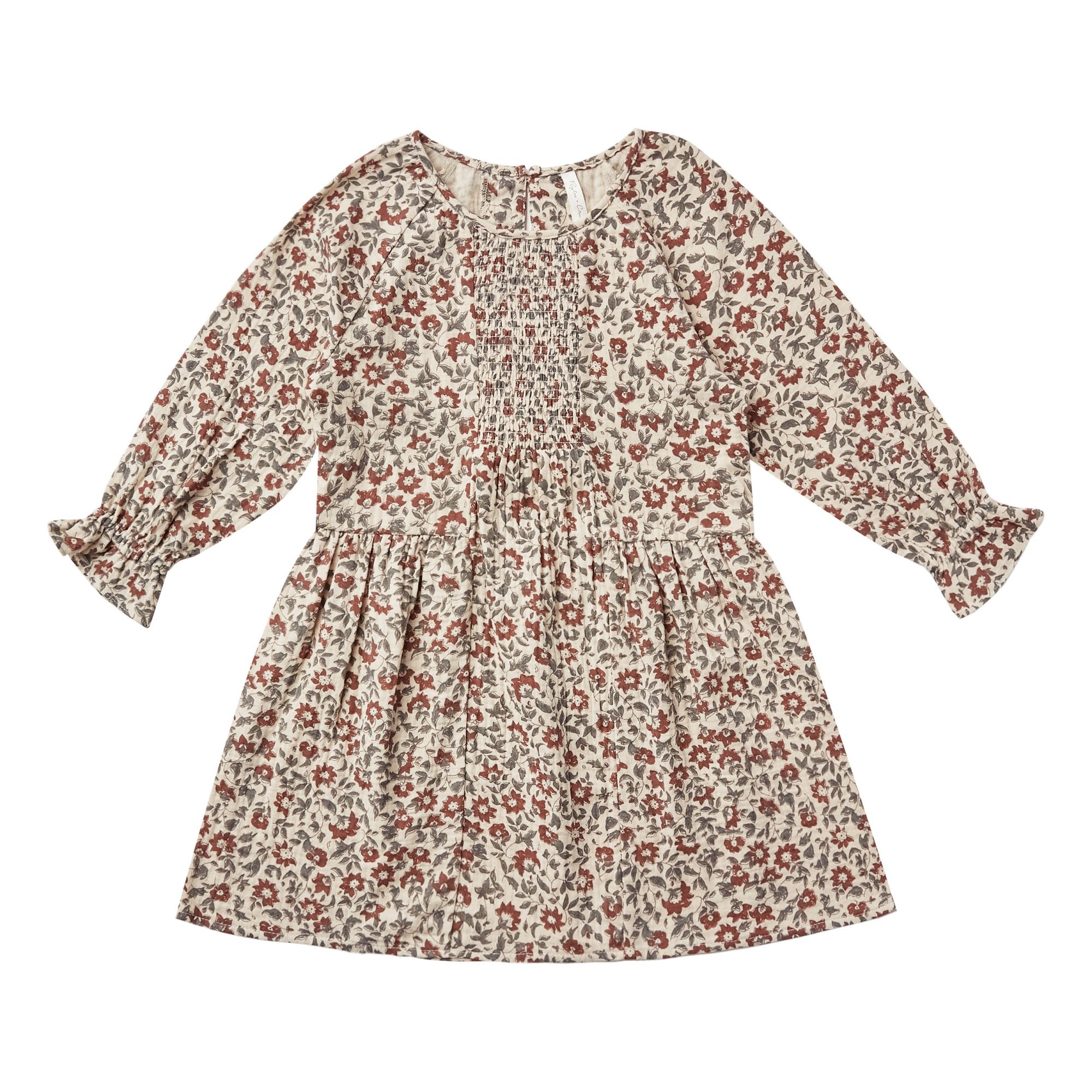 Rylee + Cru - Robe Fleurie Sadie - Fille - Ecru