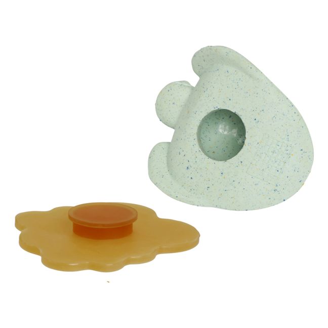 Caja de juguetes de baño supra reciclados - Tortuga y ballena | Salvia